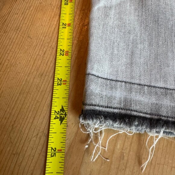 Citizens of Humanity Rocket Crop High Rise Skinny Jeans Gray Wash Size 27 - Picture 6 of 8